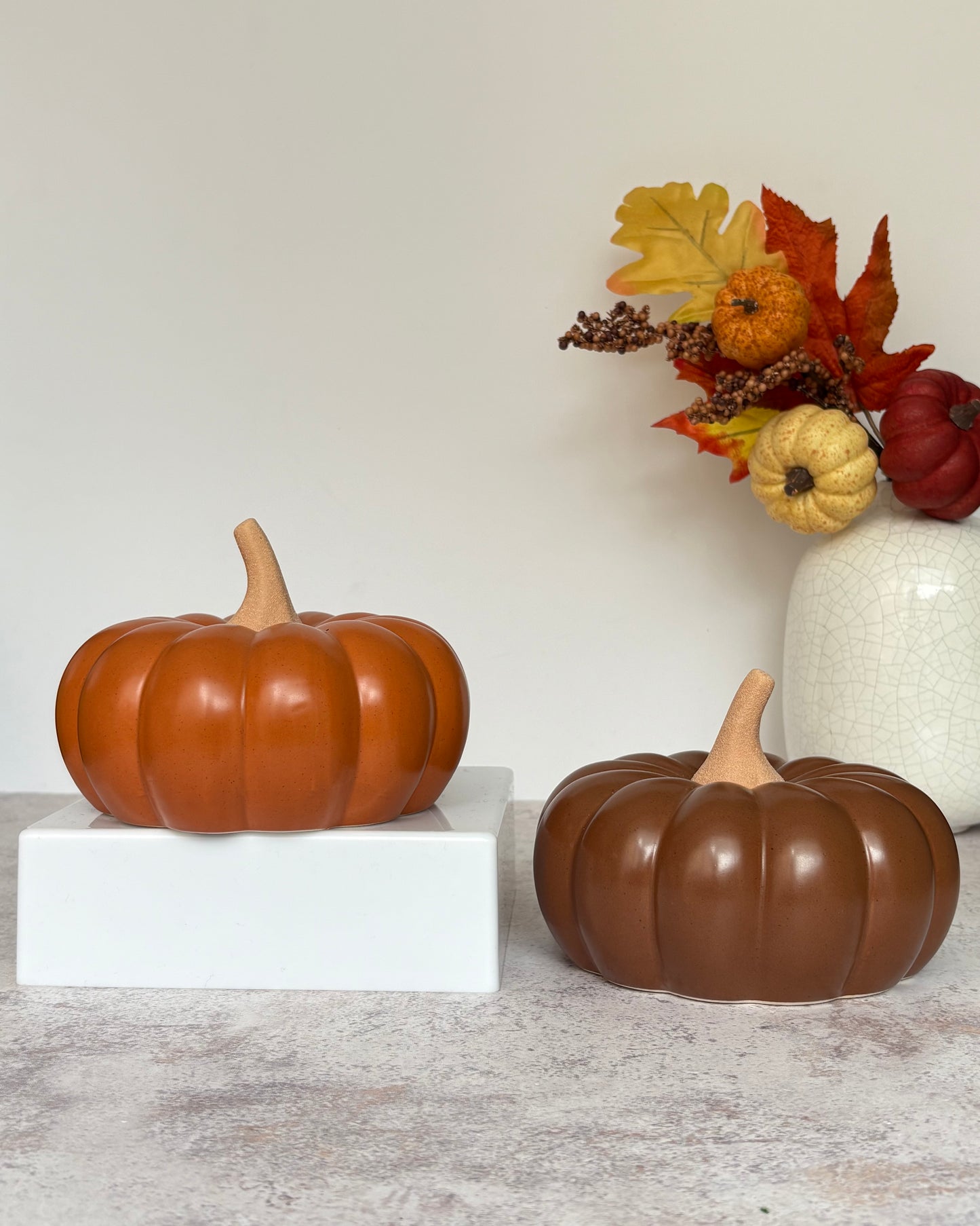 Set de calabazas de cerámica