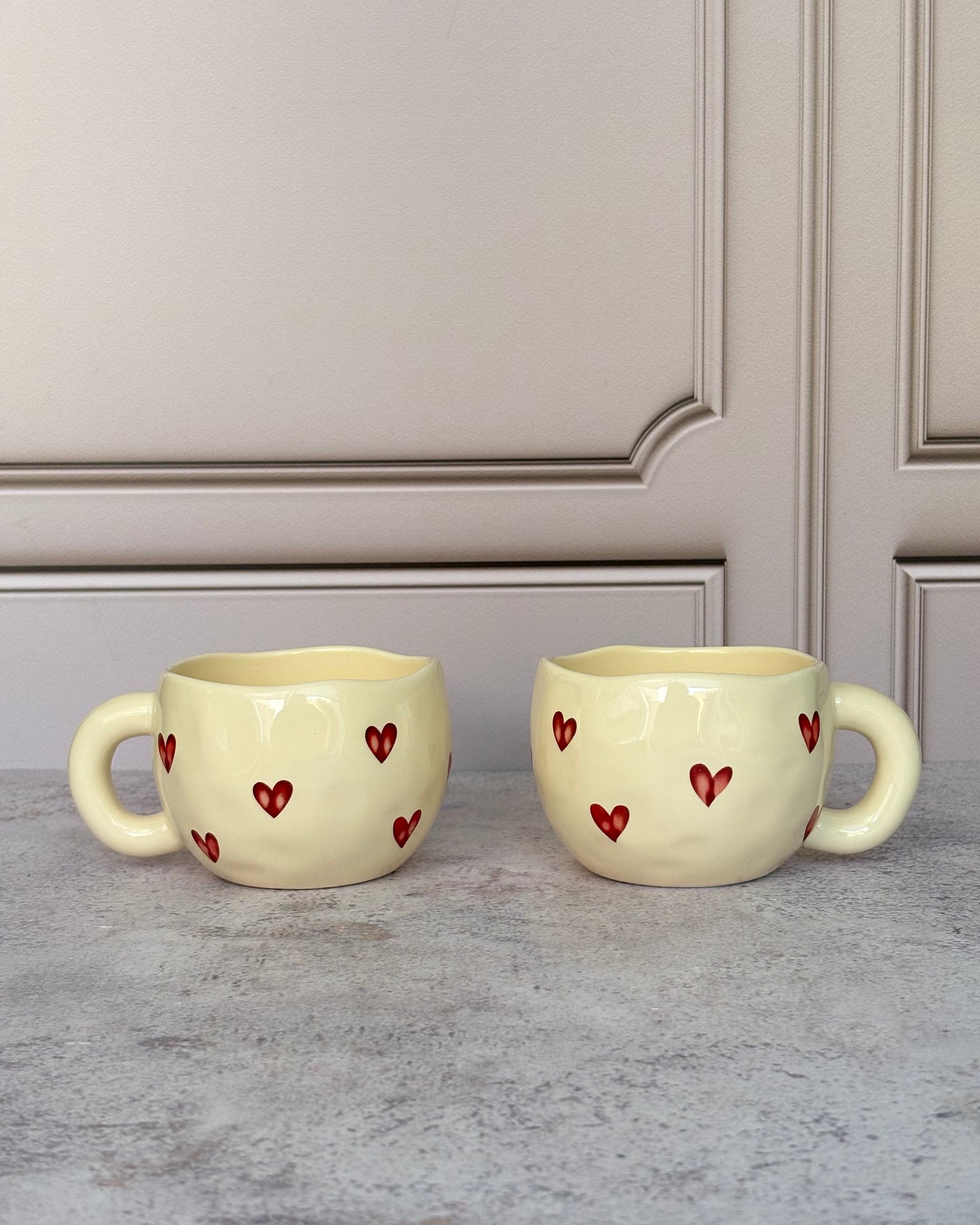 Set de tazas de cerámica