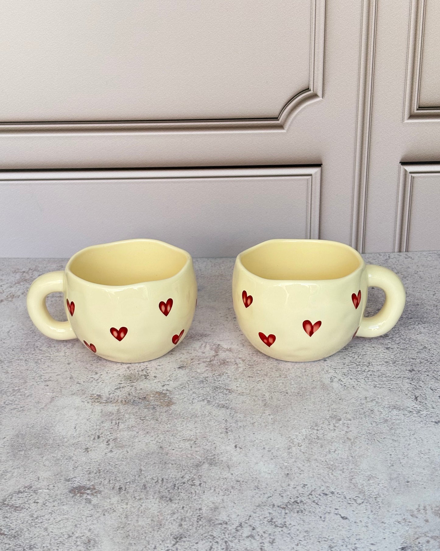 Set de tazas de cerámica