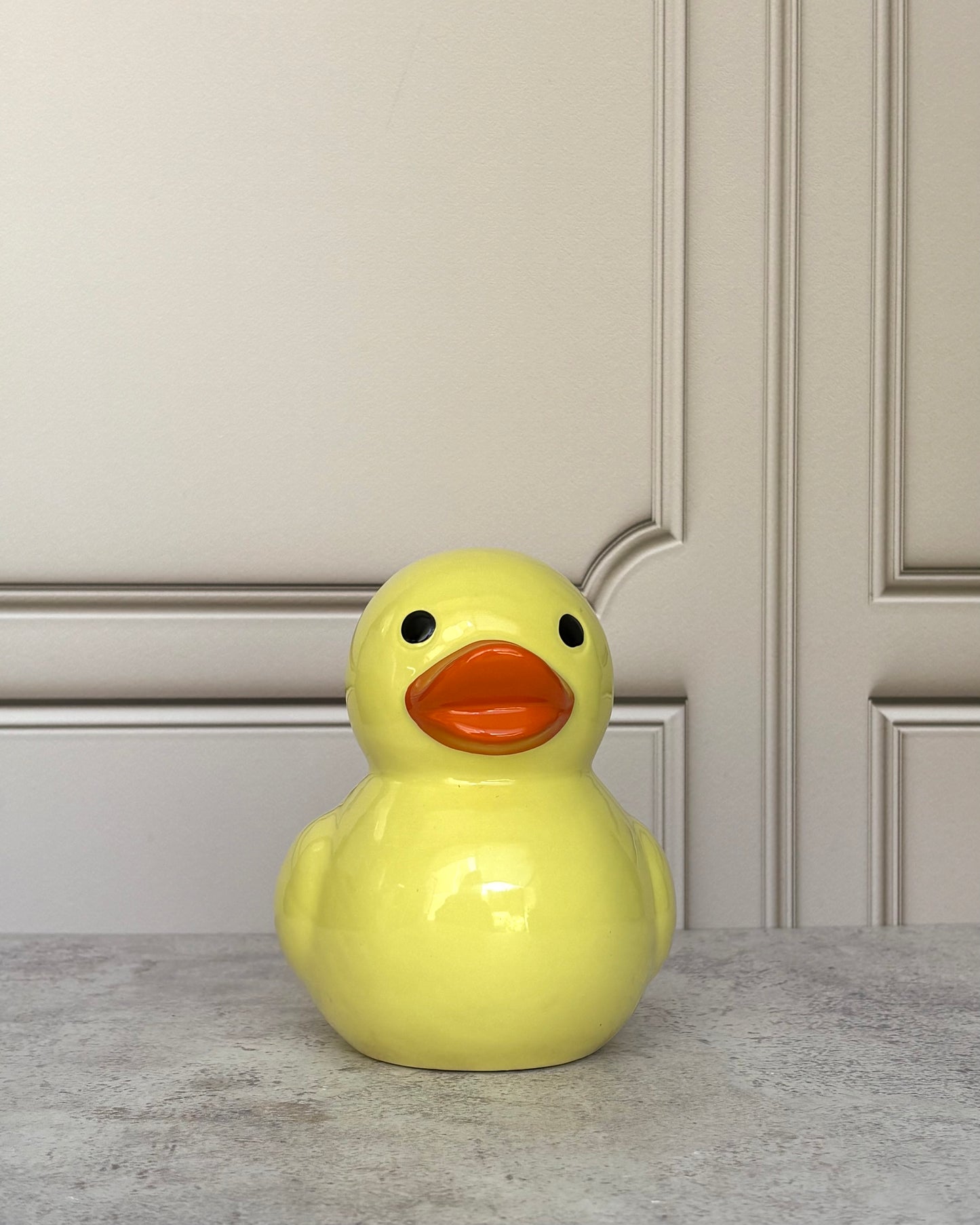 Figura decorativa de cerámica Pato