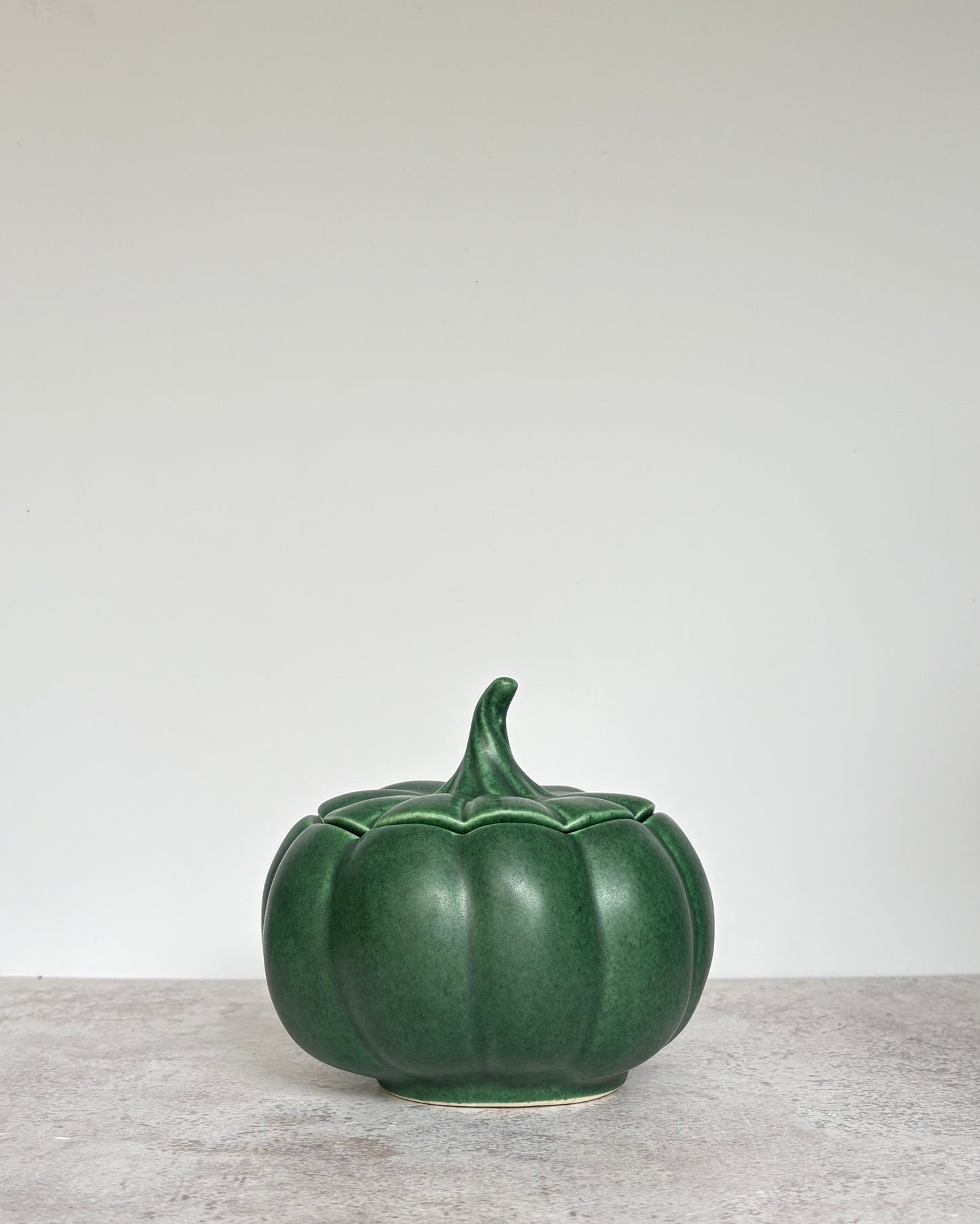 Calabaza de cerámica con tapa