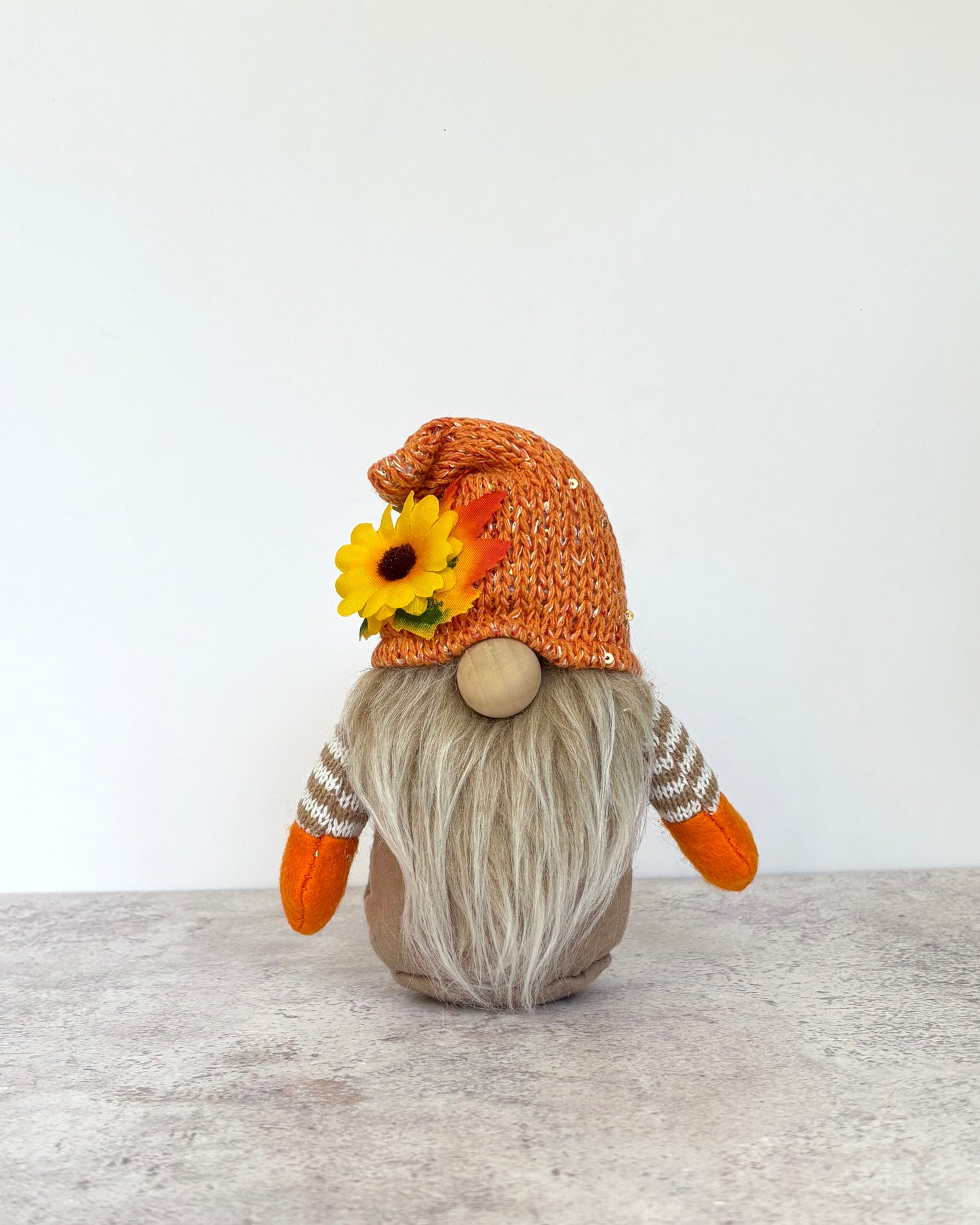 Gnomo decorativo de Otoño