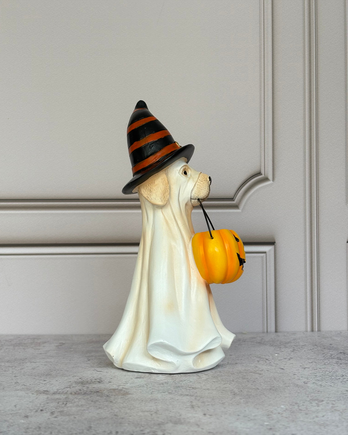 Figura Decorativa Perro Halloween