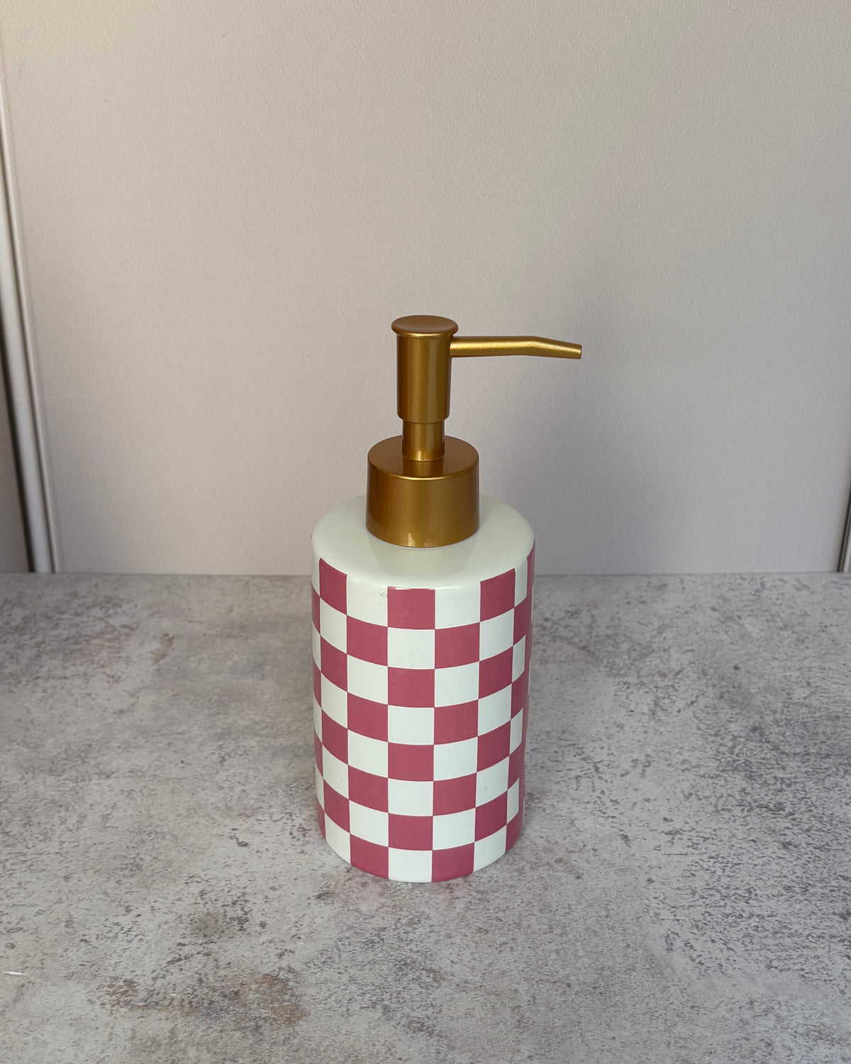 Dispensador de jabón Gingham
