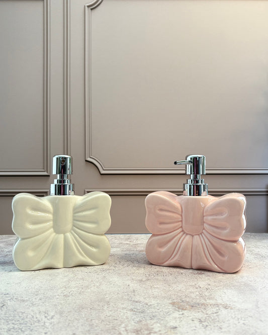 Dispensador de jabón Coquette blanco