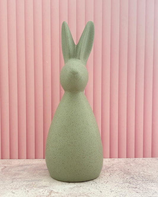 Figura de cerámica conejo de pascua Avel