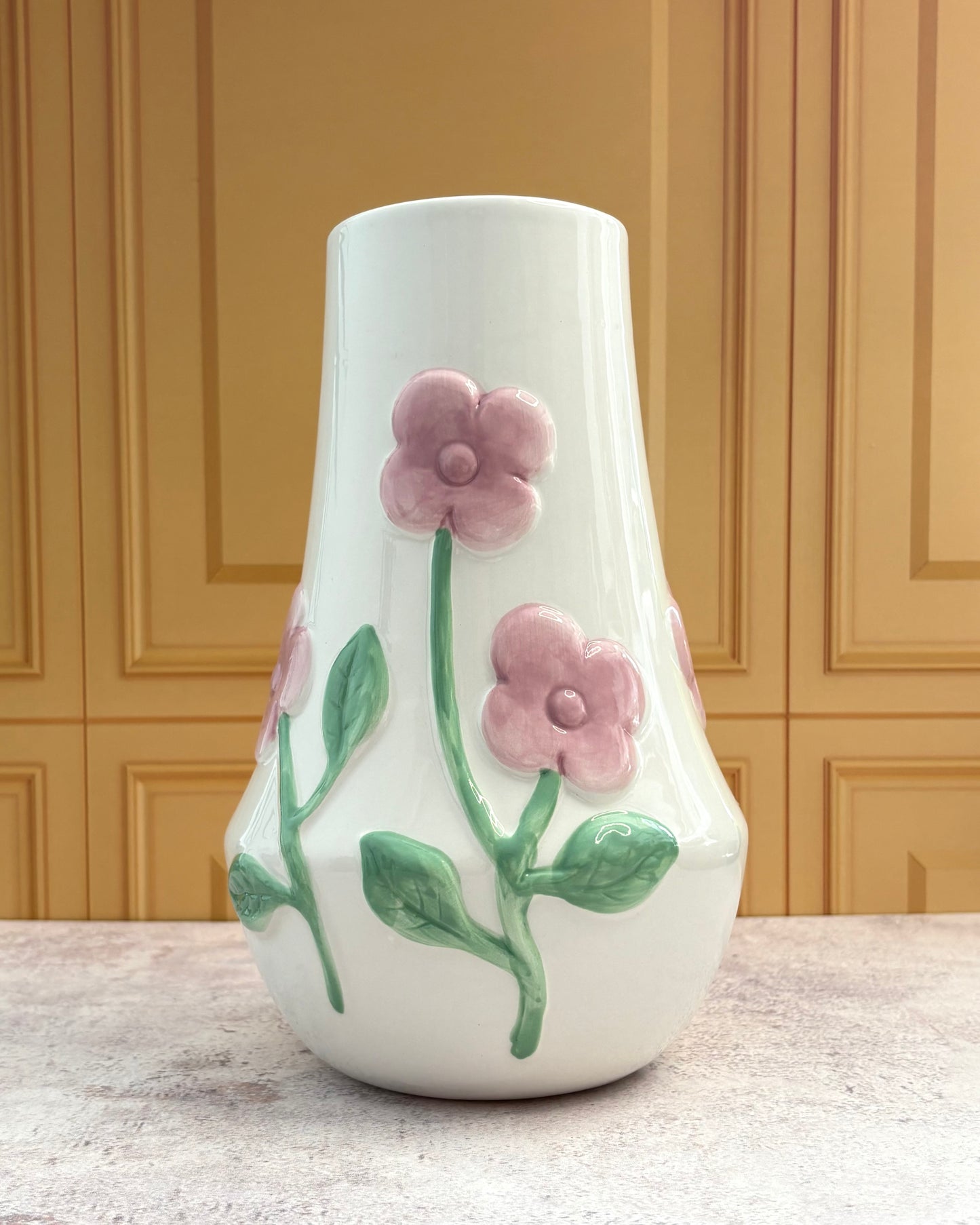 Florero decorativo de cerámica grande Rosy