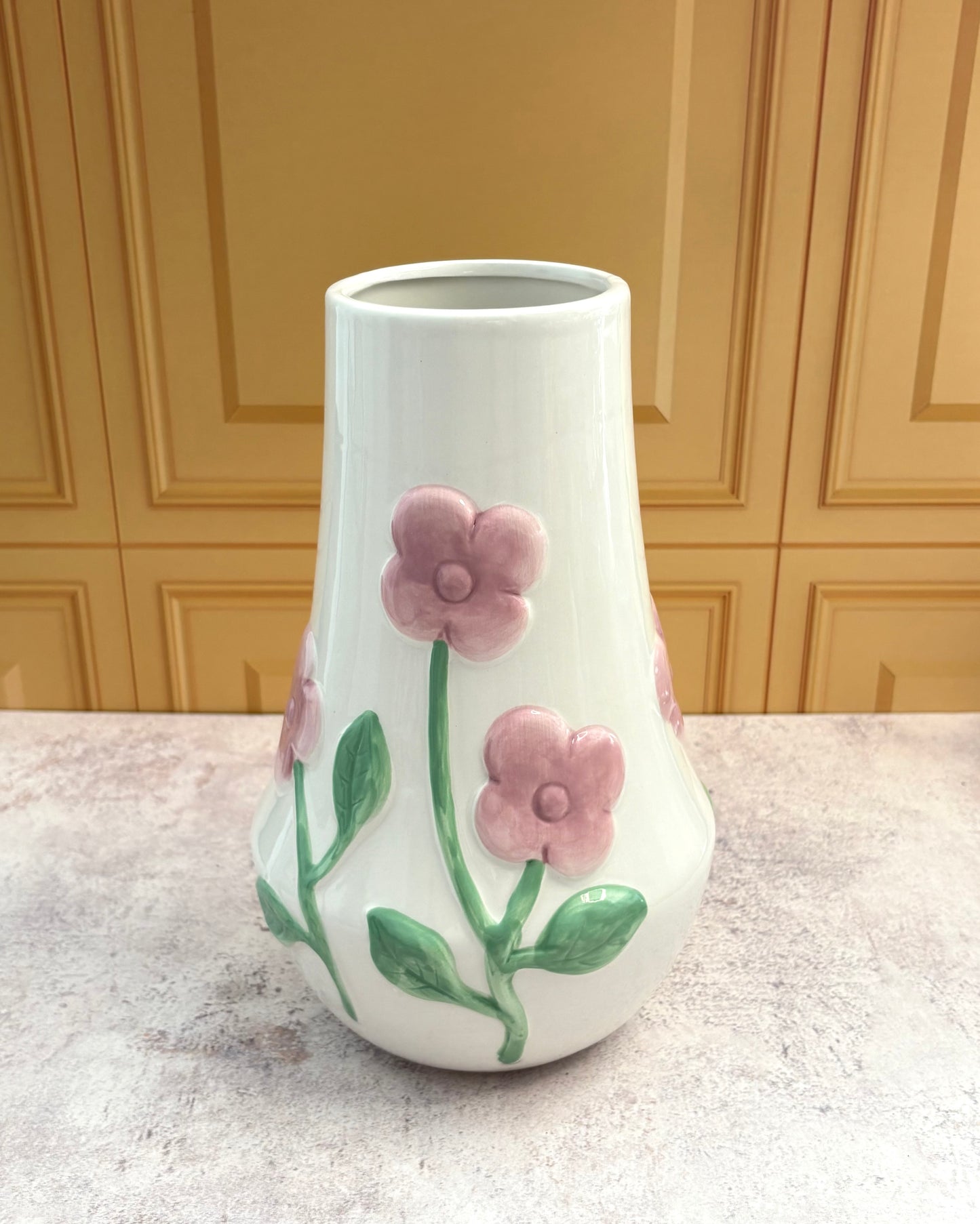 Florero decorativo de cerámica grande Rosy