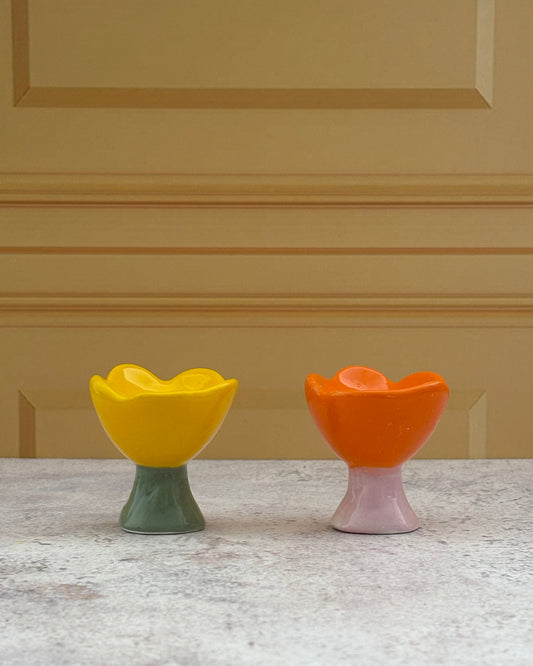 Salero y pimentero de cerámica Primavera