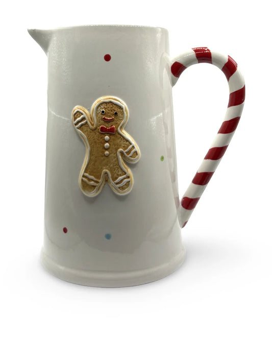 Jarra Navideña Muñeco de Jengibre