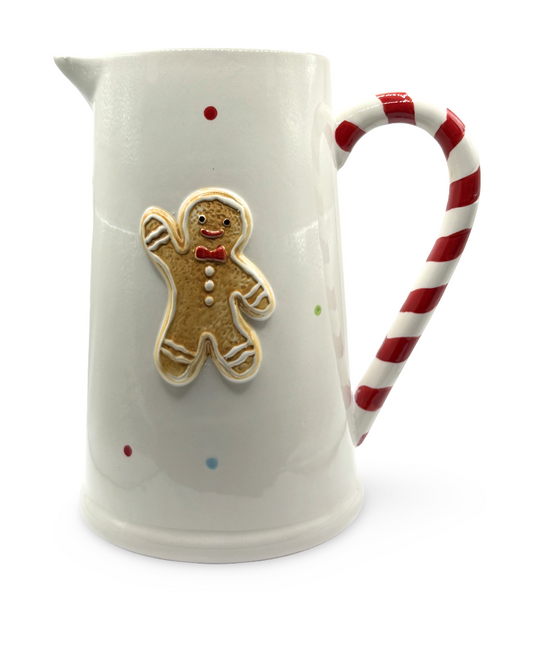 Jarra Navideña Muñeco de Jengibre