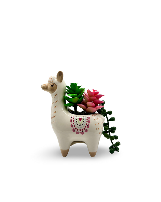 Figura Decorativa Llama Kawaii