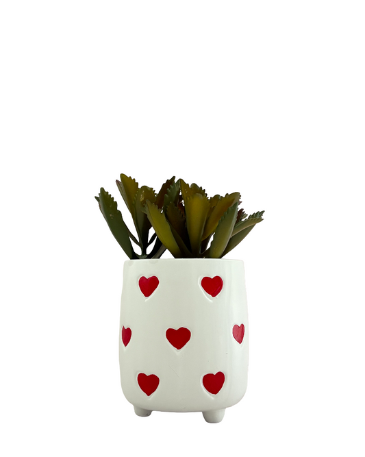 Maceta con planta artificial Lovely