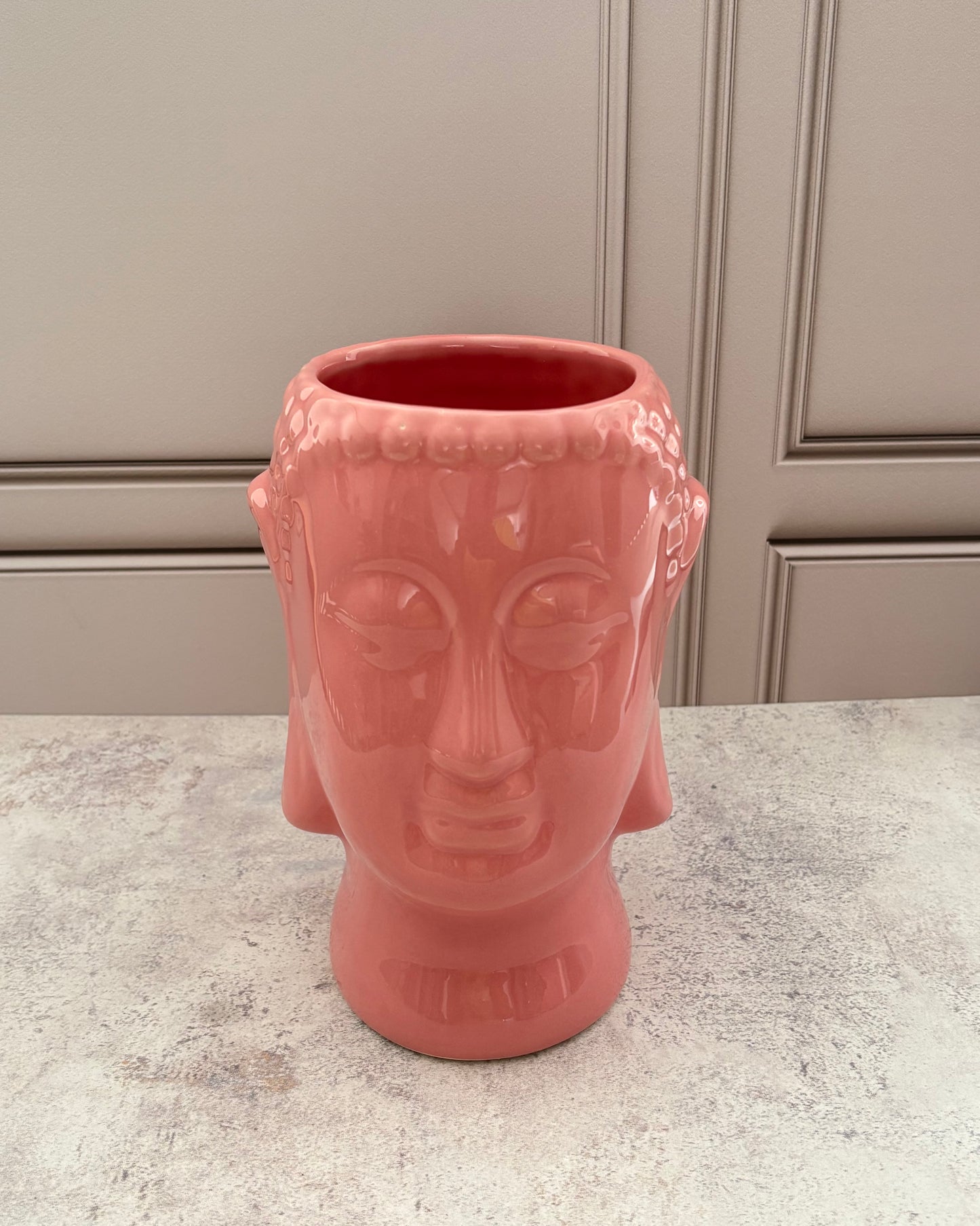 Maceta cerámica Buda