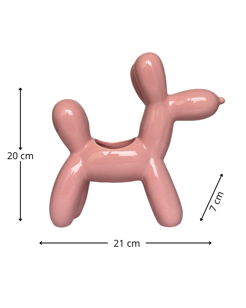 Maceta cerámica Balloon Dog