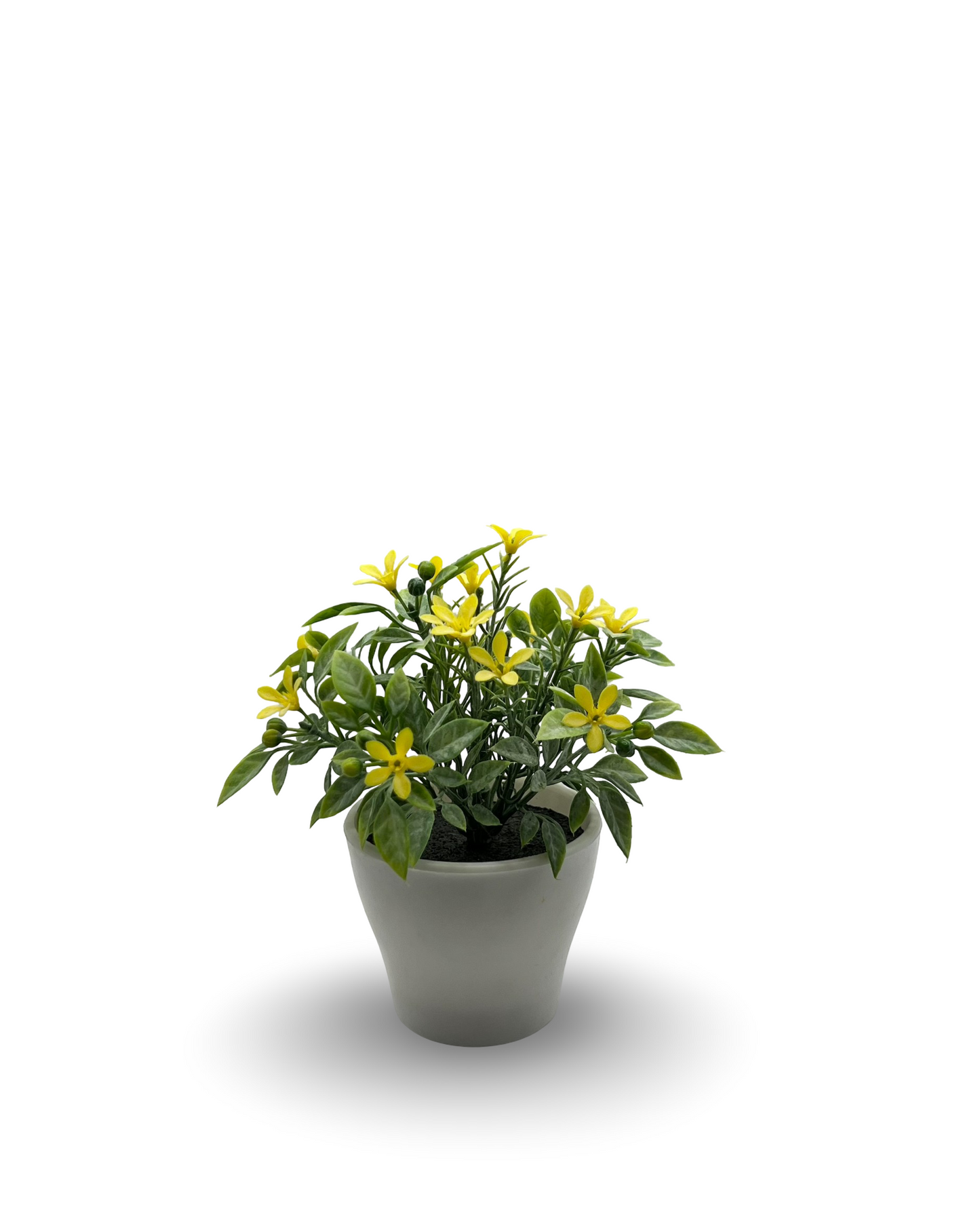 Maceta mini con planta artificial Miniu