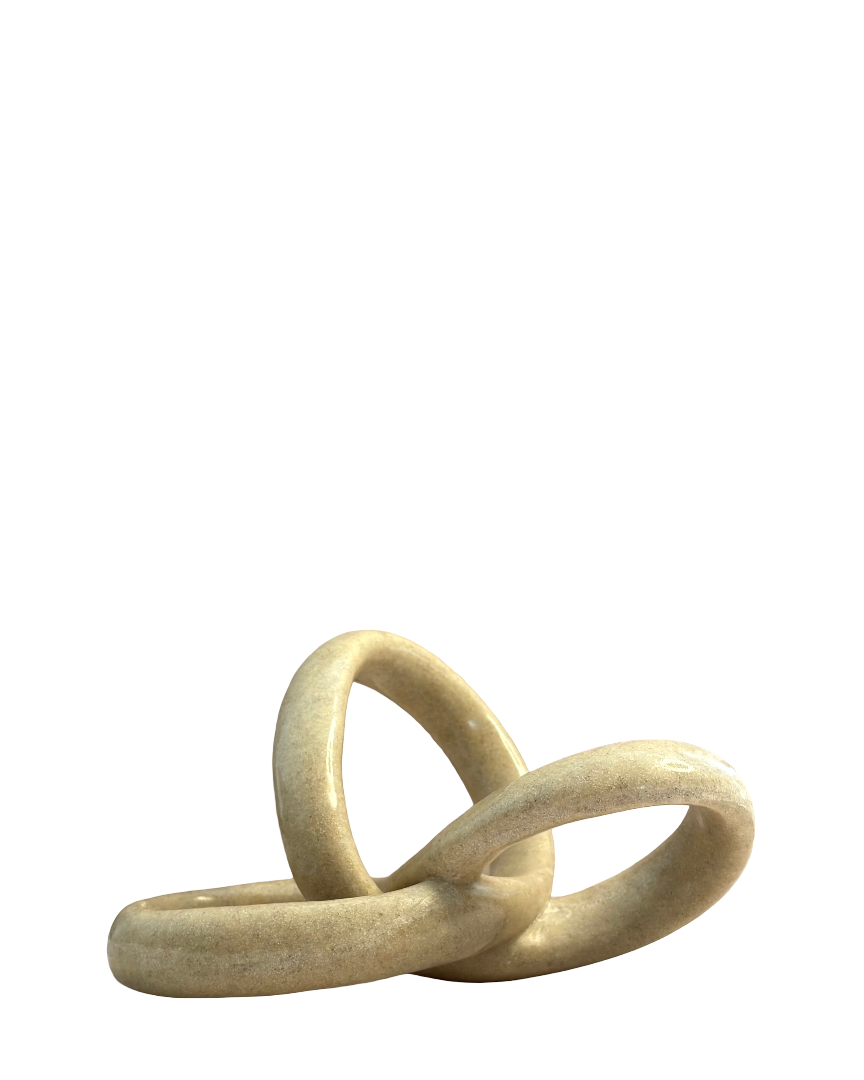 Escultura de nudo en resina
