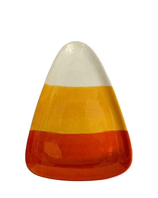 Plato de cerámica Candy Corn