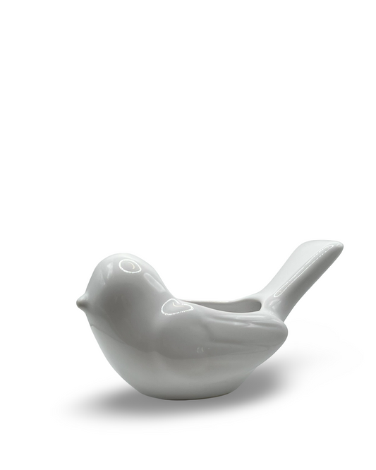 Maceta chica Pluma
