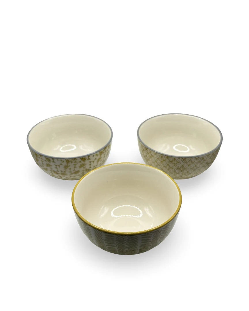 Set 3 bowls Yuzu