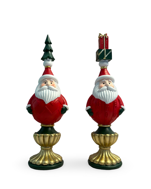 Set de Figuras Decorativas Santa
