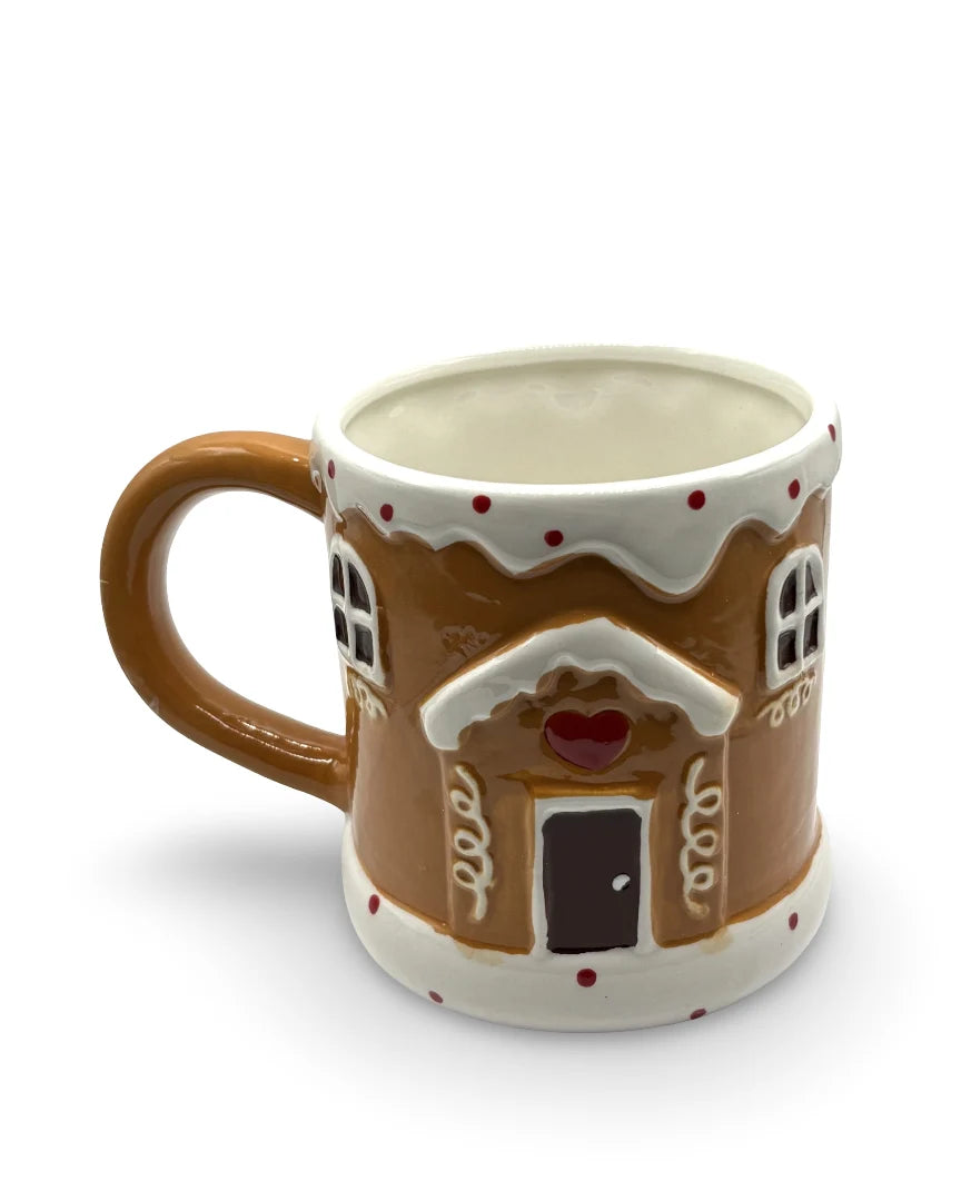 Taza Navideña Galleta de Jengibre