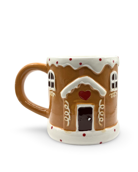 Taza Navideña Galleta de Jengibre