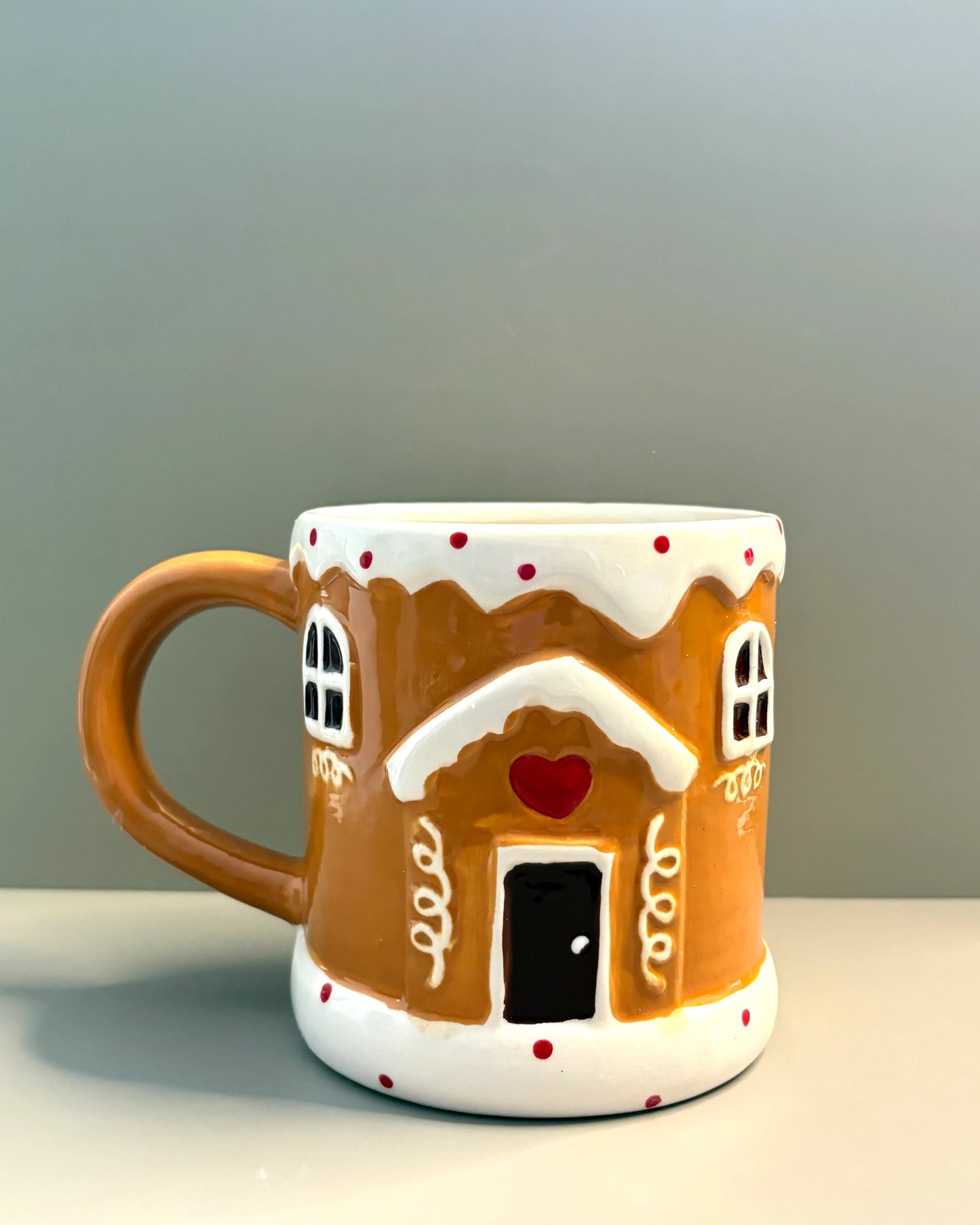 Taza Navideña Galleta de Jengibre