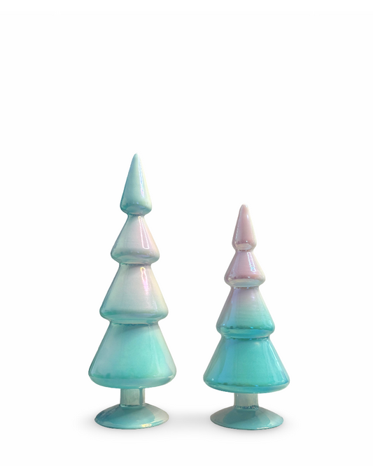 Set de Pinos Navideños Tornasol