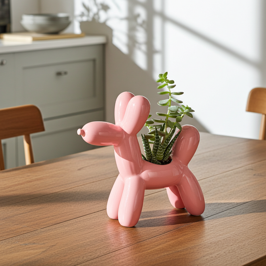 Maceta cerámica Balloon Dog