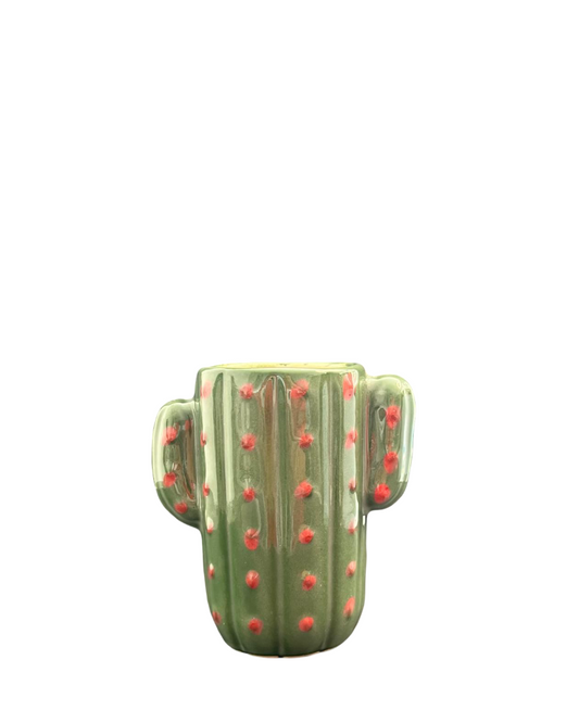 Florero de cerámica Cactus
