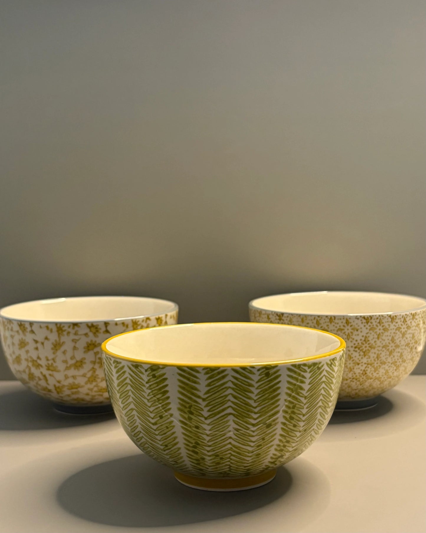 Set 3 bowls Yuzu