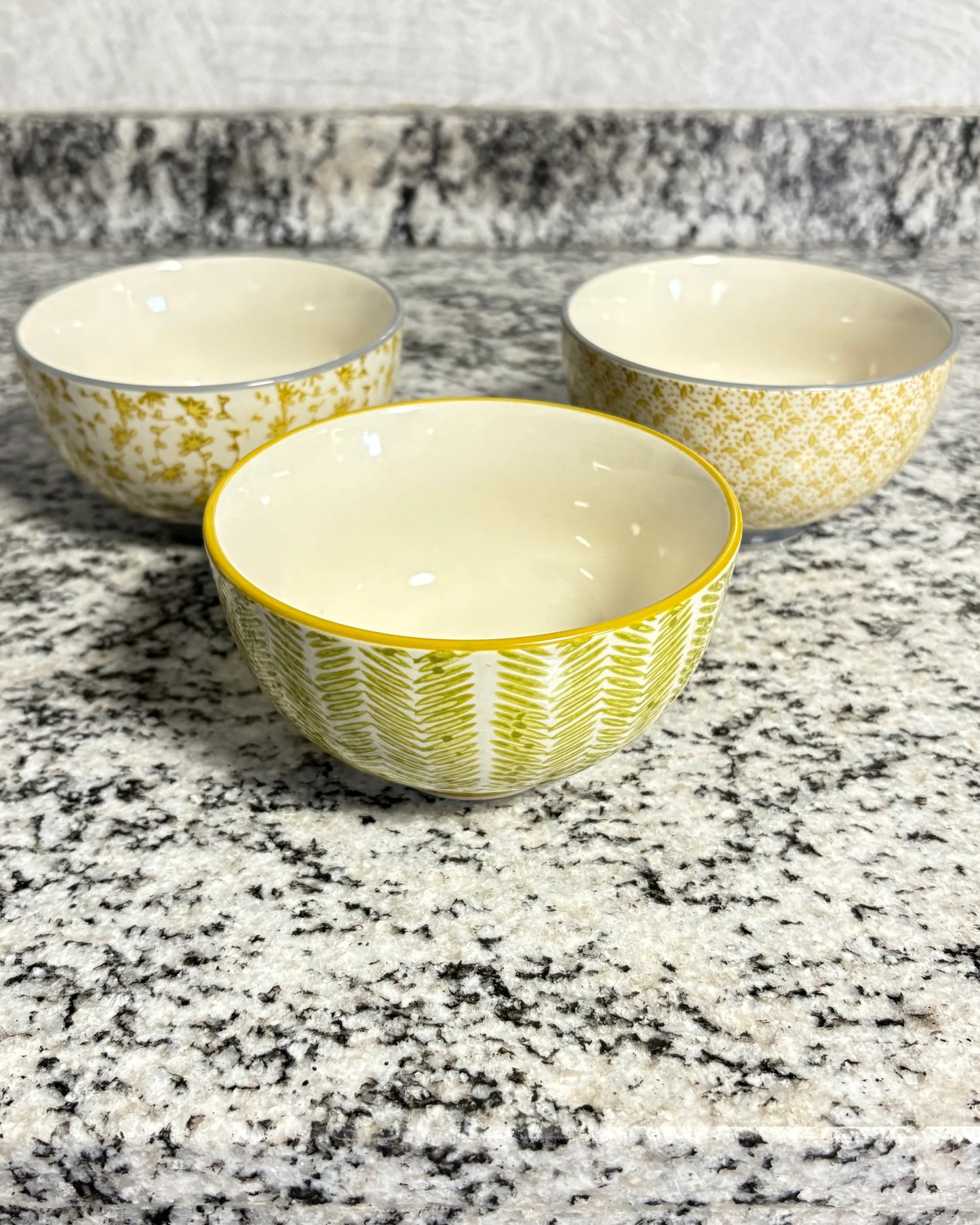 Set 3 bowls Yuzu