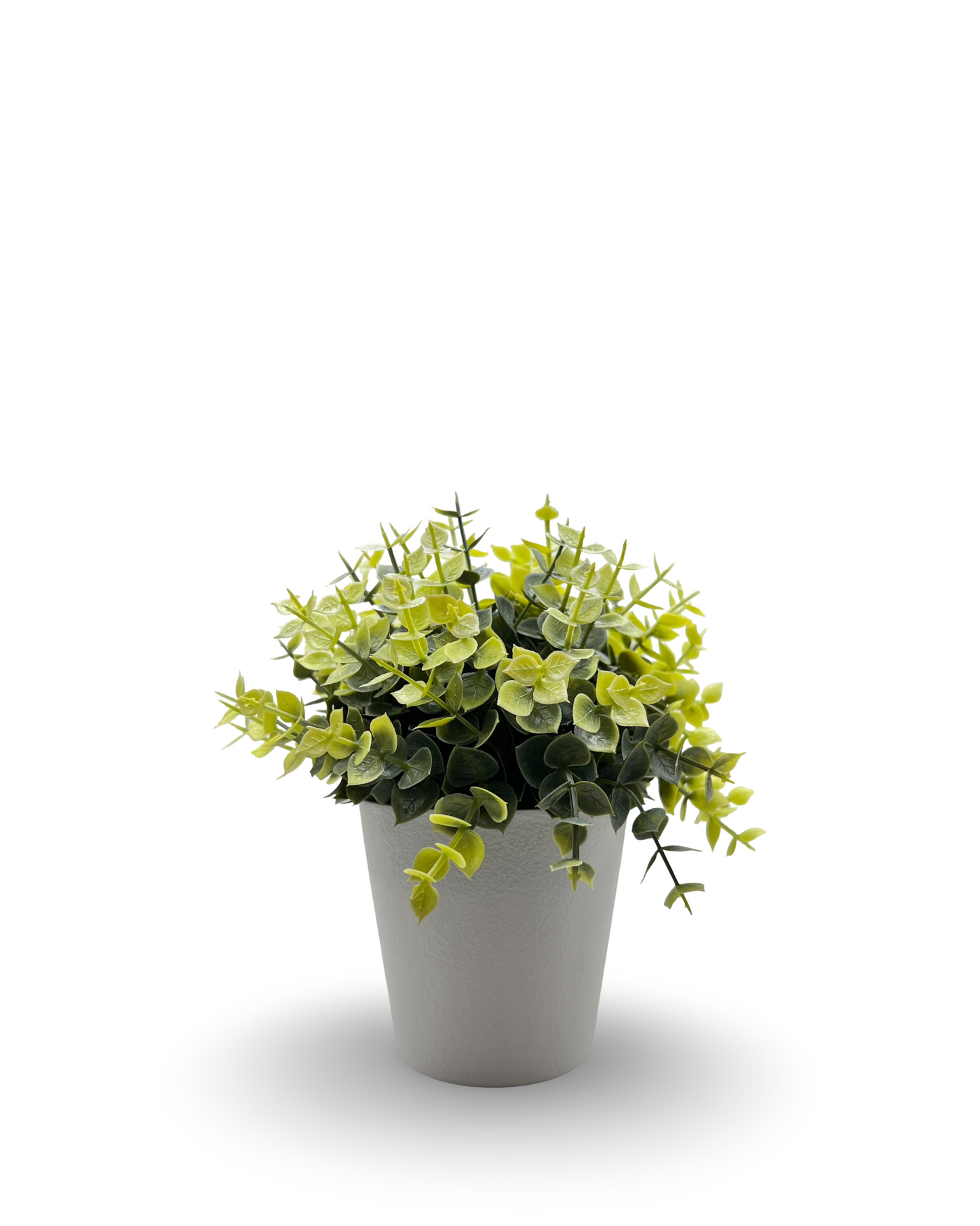 Maceta chica con planta artificial Zina