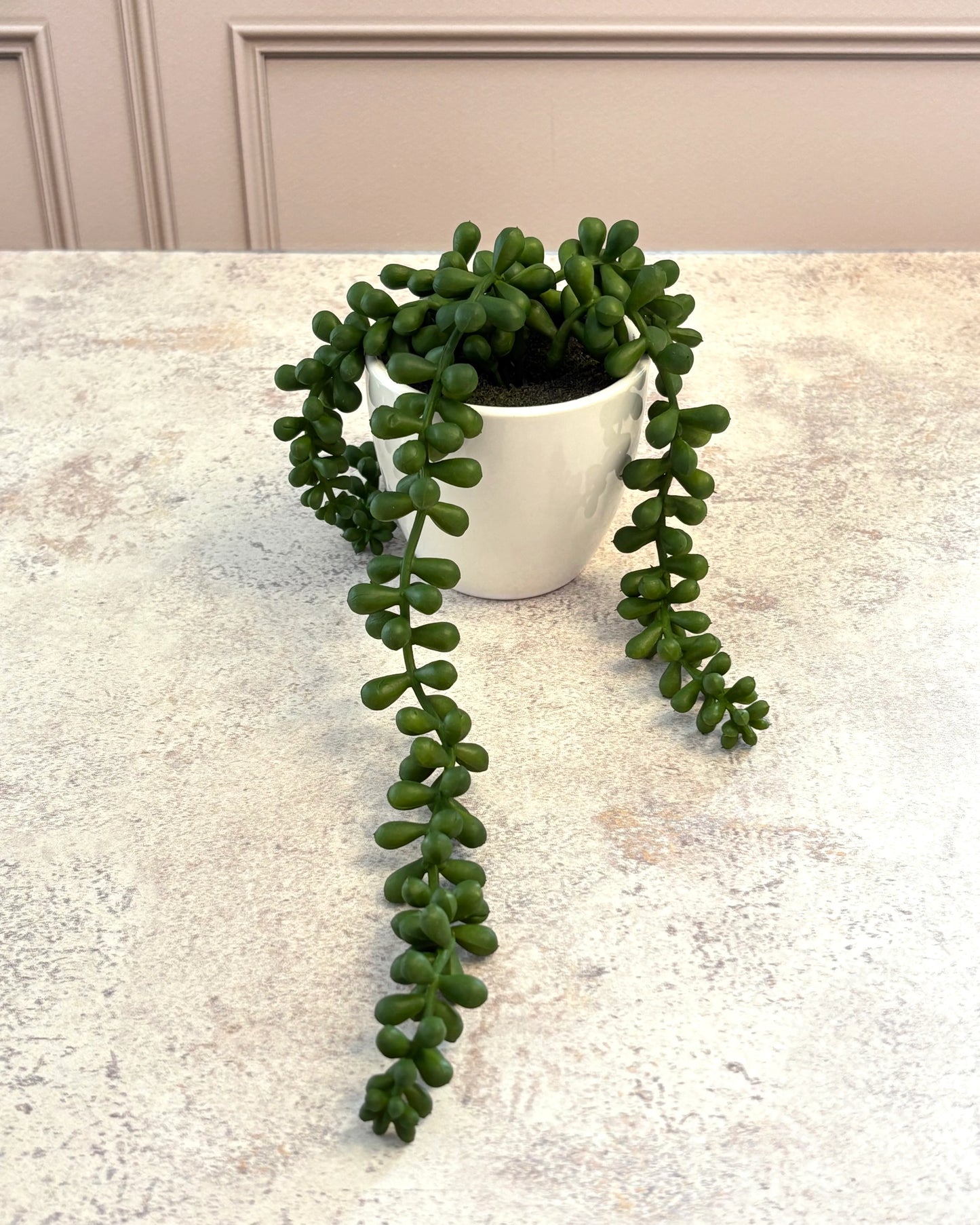 Maceta con planta artificial Zuri