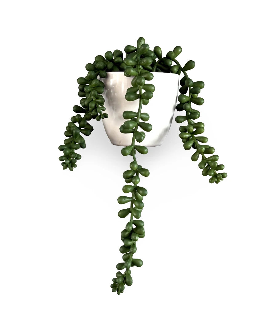 Maceta con planta artificial Zuri