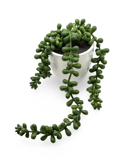 Maceta con planta artificial Zuri