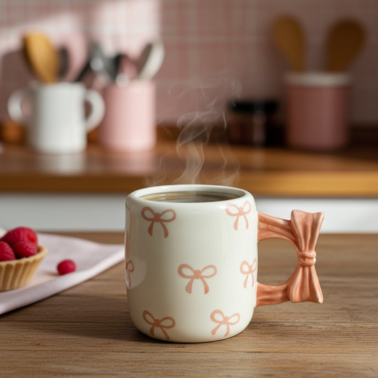 Taza de cerámica Moños