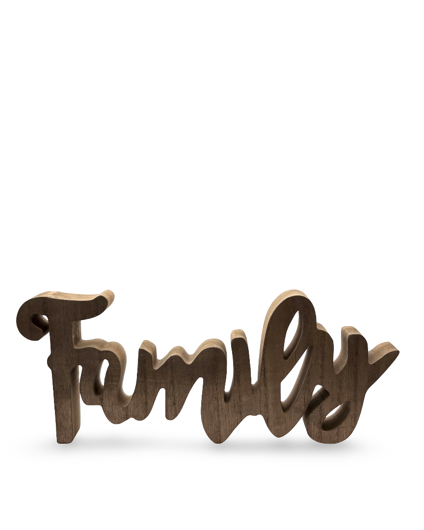 Letrero Decorativo Family