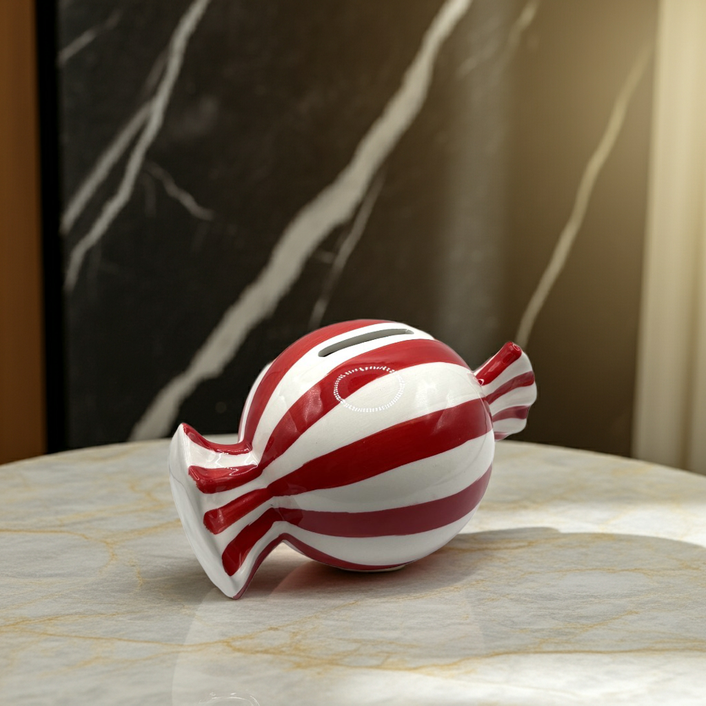 Alcancía Navideña Caramelo