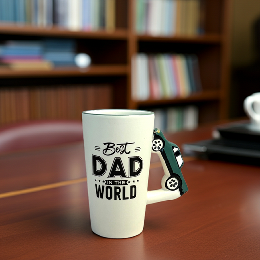 Taza alta de café para papá