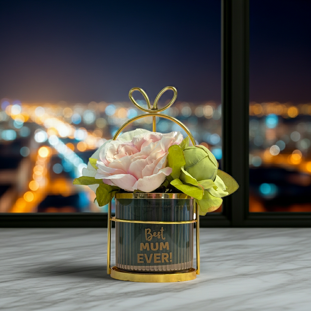 Arreglo floral para mamá Best Mum