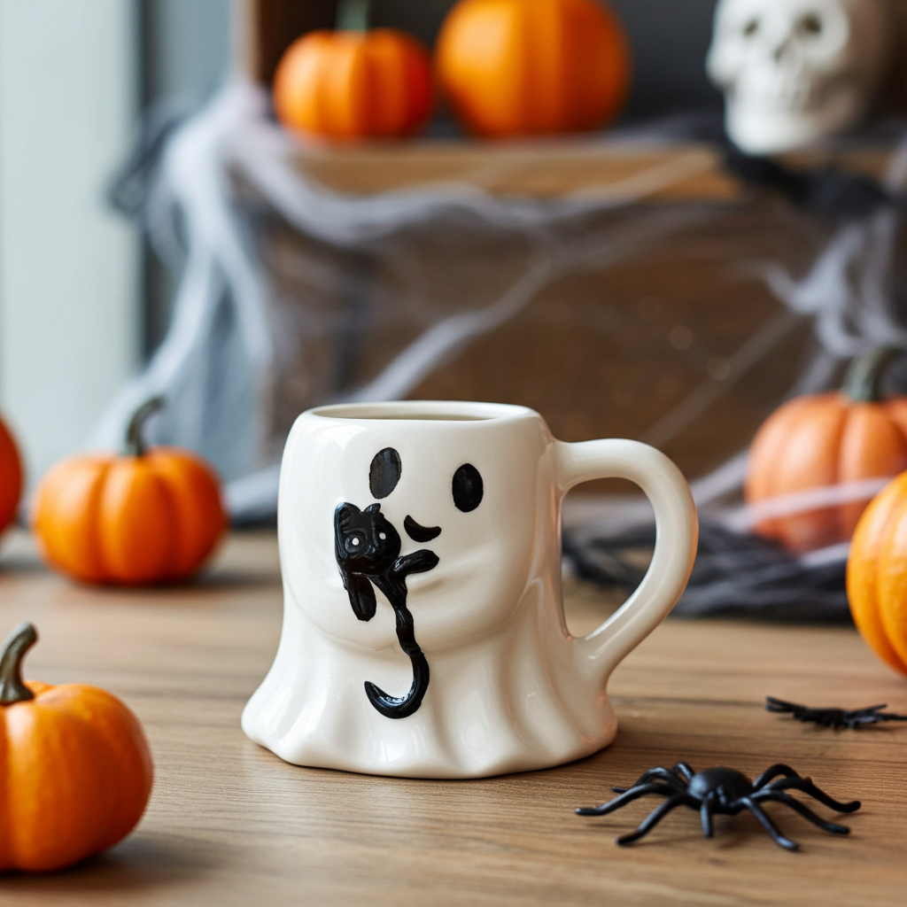 Taza de cerámica Fantasmita