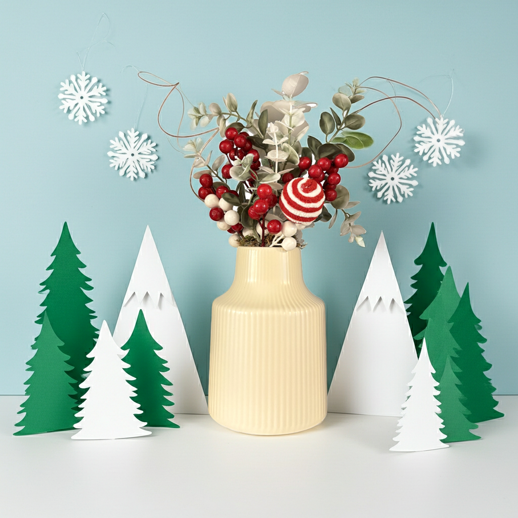 Centro de mesa Navideño Boreal