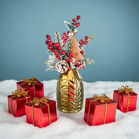 Centro de mesa Berries de Navidad