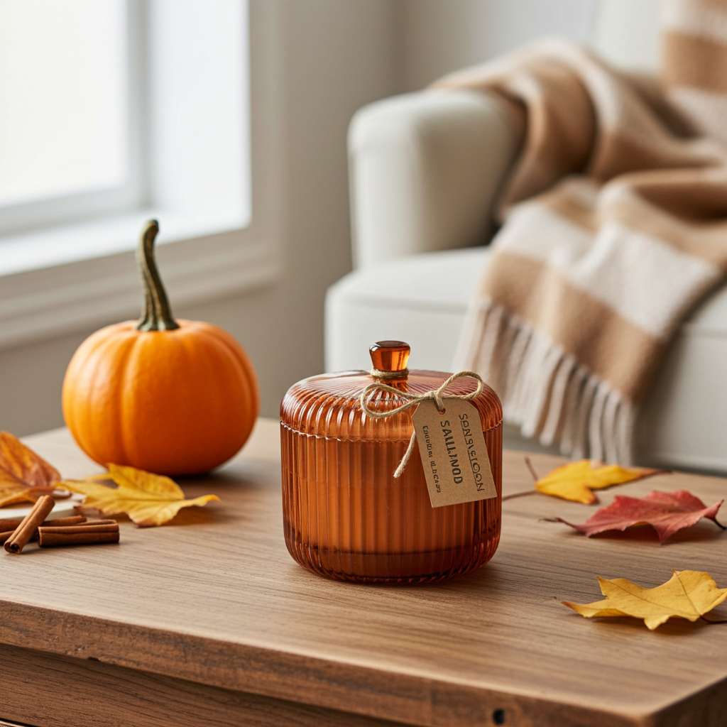 Vela decorativa y aromática Sandalwood
