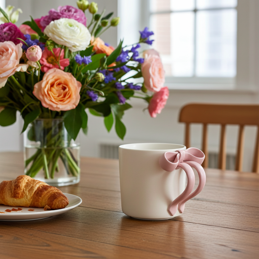 Taza de cerámica Coquette